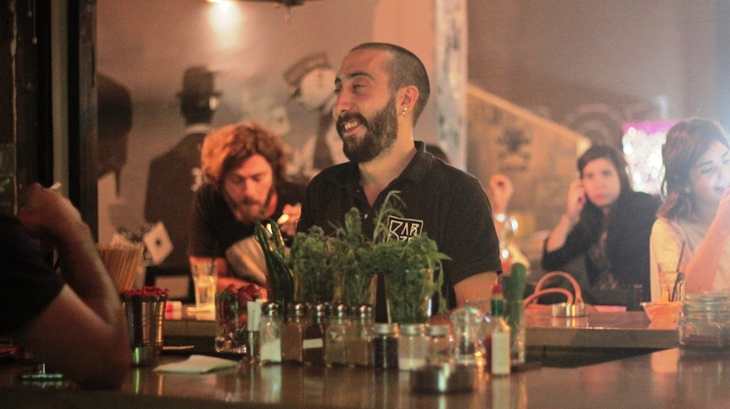 Bar 35 on Saturday Night